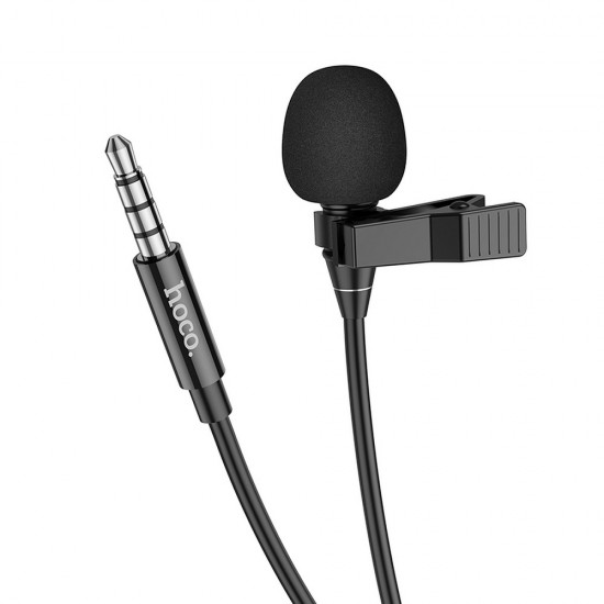 Hoco L14 3.5 Lavalier Black Микрофон