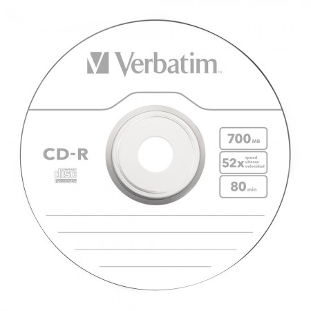 Verbatim CD-R 700 MB 52x Медия