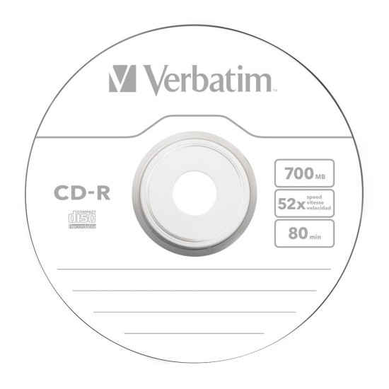 Verbatim CD-R 700 MB 52x Медия