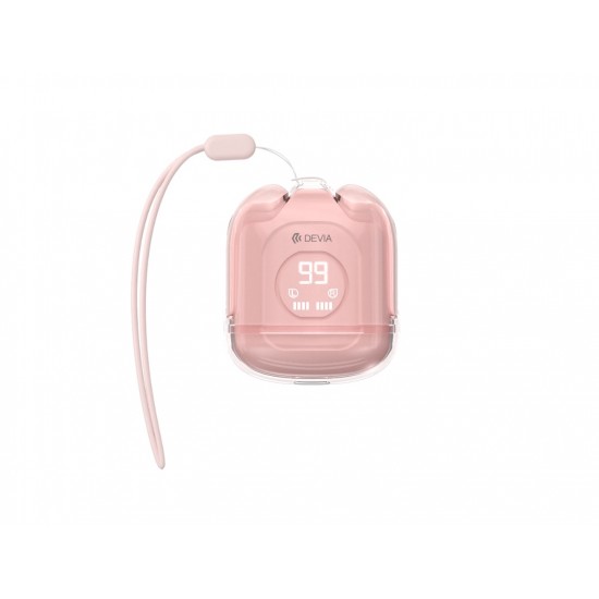 Devia TWS-M6 Pink Слушалки