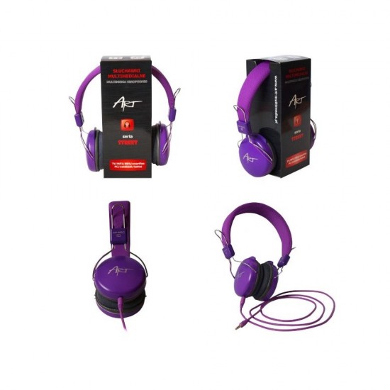 Art AP-60C Purple Слушалки