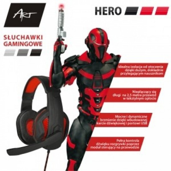 Art Hero Gaming Слушалки