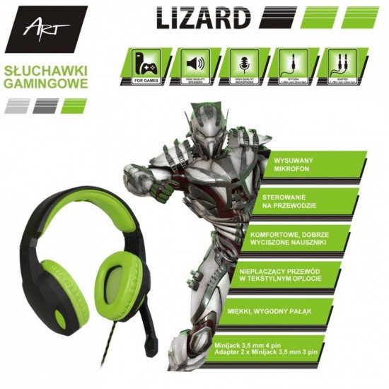 Art Lizard Gaming Слушалки