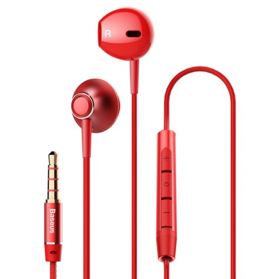 Baseus Encok H06 NGH06-09 Red Слушалки