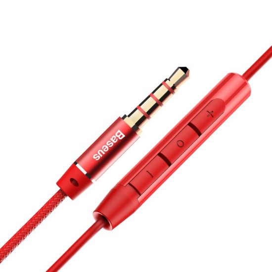 Baseus Encok H06 NGH06-09 Red Слушалки
