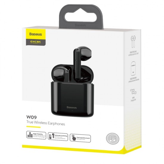 Baseus Encok W09 TWS NGW09-01 Black Слушалки