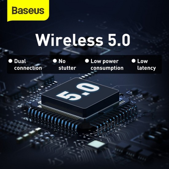Baseus WM01 Encok NGWM01-05 TWS Purple Слушалки