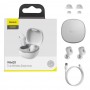Baseus WM01 Encok NGWM01-02 TWS White Слушалки Baseus WM01 Encok NGWM01-02 TWS White Слушалки