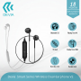 Devia Smart Series Wireless V2 Black Слушалки