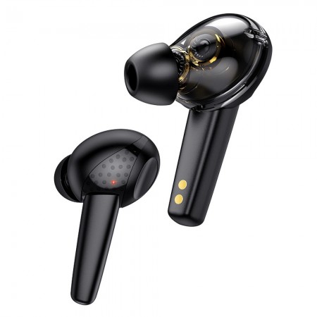 Hoco ES55 Songful TWS Dual Moving Coil Wireless BT Black Слушалки