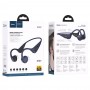 Hoco ES57 Cool Sound Bone Conduction BT Blue Слушалки Hoco ES57 Cool Sound Bone Conduction BT Blue Слушалки