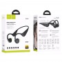 Hoco ES57 Cool Sound Bone Conduction BT Black Слушалки Hoco ES57 Cool Sound Bone Conduction BT Black Слушалки