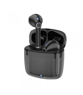Hoco EW15 Clear Explore Edition True Wireless BT Jazz Black Слушалки