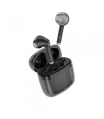 Hoco EW15 Clear Explore Edition True Wireless BT Jazz Black Слушалки