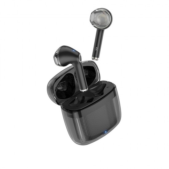 Hoco EW15 Clear Explore Edition True Wireless BT Jazz Black Слушалки