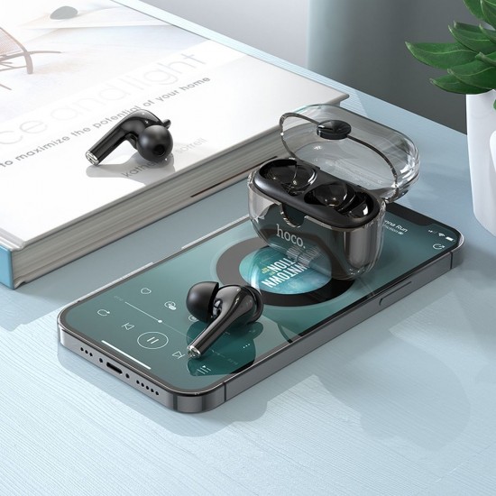 Hoco EW22 Cantante True Wireless ENC Noise Cancelling BT Black Слушалки