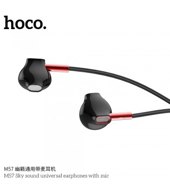 Hoco M57 Sky Sound Universal Black Слушалки