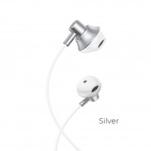 Hoco M75 Belle Universal Silver Слушалки