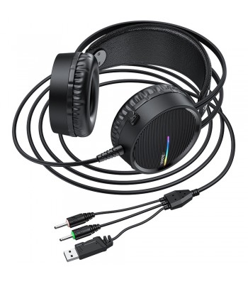 Hoco W100 Touring Gaming Black Слушалки