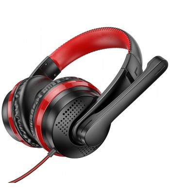 Hoco W103 Magic Tour Gaming Red Слушалки
