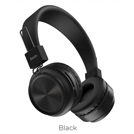 Hoco W25 Promise Deep Bass Wireless Black Слушалки