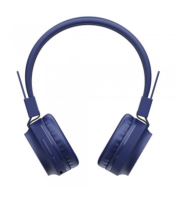 Hoco W25 Promise Deep Bass Wireless Blue Слушалки
