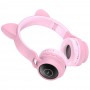 Hoco W27 Cat Ear Wireless Pink Слушалки Hoco W27 Cat Ear Wireless Pink Слушалки