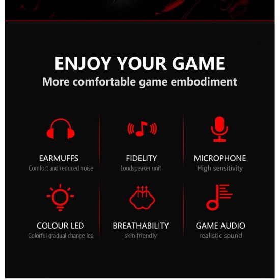 Lenovo HU75 Gaming Black Слушалки