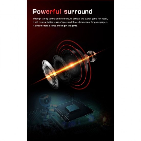 Lenovo HU75 Gaming Black Слушалки