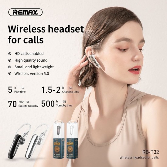 Remax RB-T32 Silver Слушалки