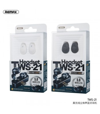 Remax TWS-21 White Слушалки