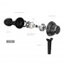 UiiSii GT900 Black Слушалки