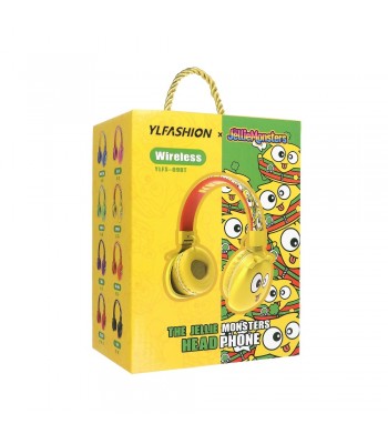 Ylfashion The Jellie Monsters Deman YLFS-09BT Yellow Слушалки