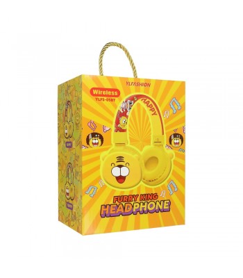 Ylfashion The Jellie Monsters Furry King Happy YLFS-05BT Yellow Слушалки