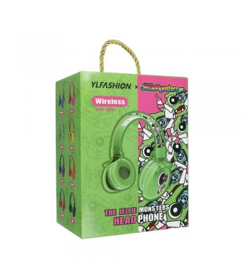 Ylfashion The Jellie Monsters Frankie YLFS-09BT Green Слушалки