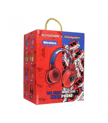 Ylfashion The Jellie Monsters Steven YLFS-09BT Red Слушалки