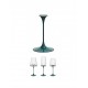 Trebonn 2025103 SplitGlass Green Столче с магнит