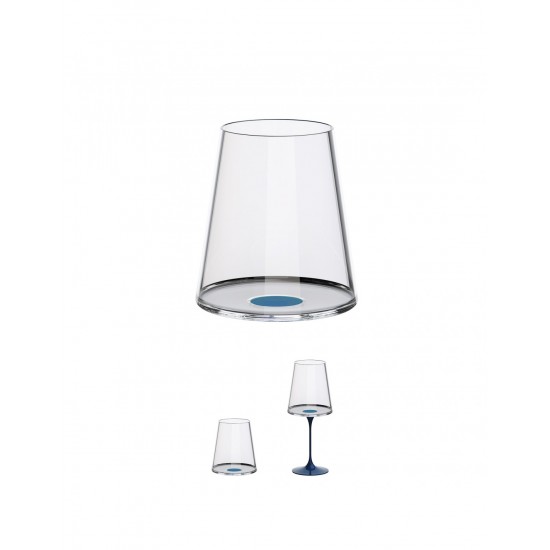 Trebonn 2025112 SplitGlass Blue Чаши