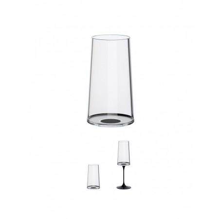 Trebonn 2025130 SplitGlass Black Чаши