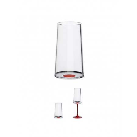 Trebonn 2025131 SplitGlass Red Чаши