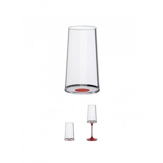 Trebonn 2025131 SplitGlass Red Чаши