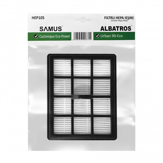 Albatros HEP105 Urban 90 Eco HEPA филтър изходен