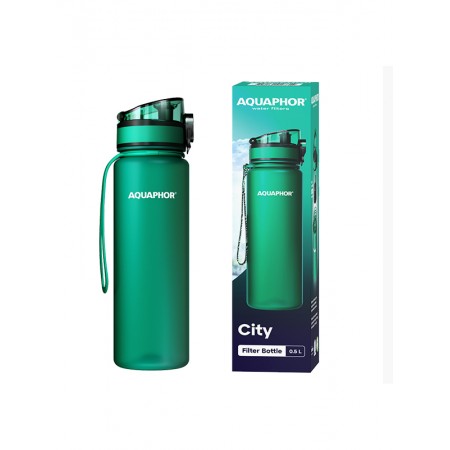 Aquaphor City Dark Green 160045 Филтрираща бутилка
