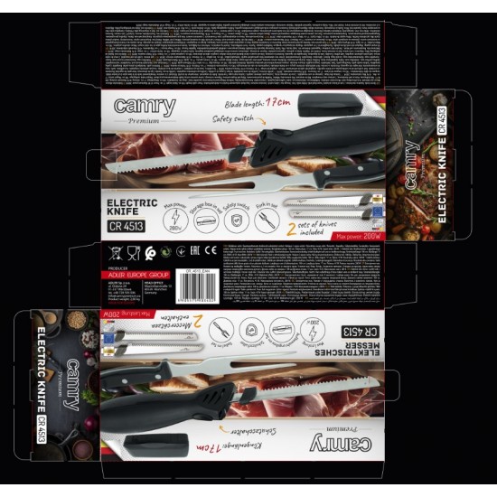 Camry CR 4513 Електрически нож