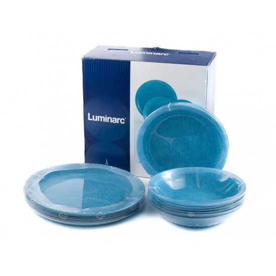 Luminarc Stony Blue 18 части Сервиз за хранене