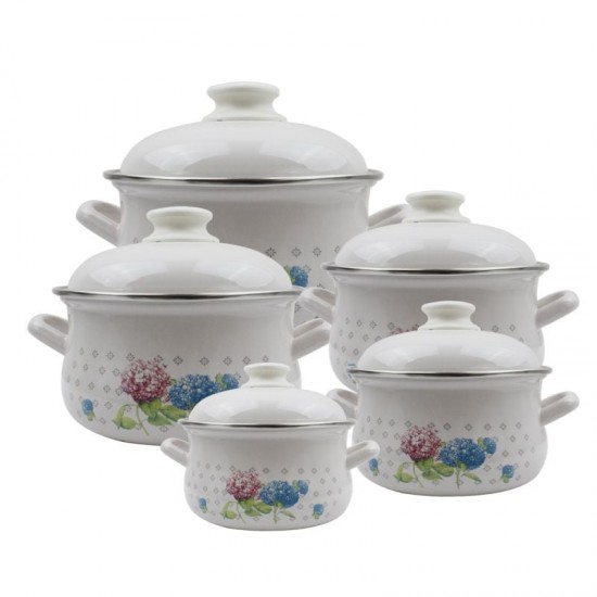 Tutku Bonera Academia Enamel Тенджери комплект