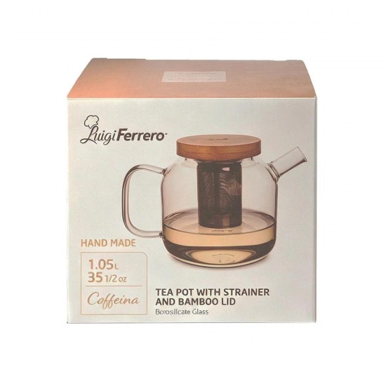 Съдове за готвене - Luigi Ferrero Coffeina FR-8150SB Чайник с цедка