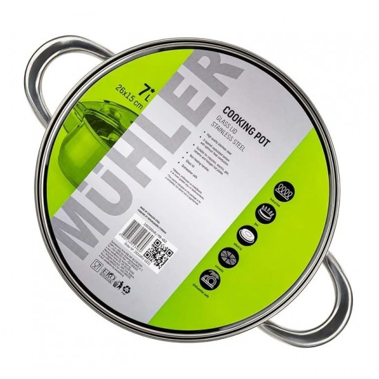 Съдове за готвене - Muhler MR-462 NEW Тенджера