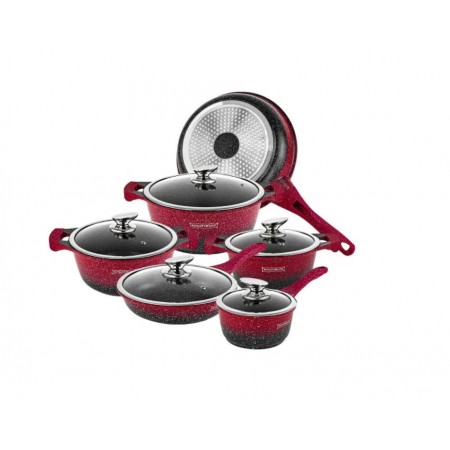 Royalty Line RL-BS1010M Red & Black Комплект съдове