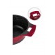Royalty Line RL-BS1010M TD28 Red & Black Тенджера